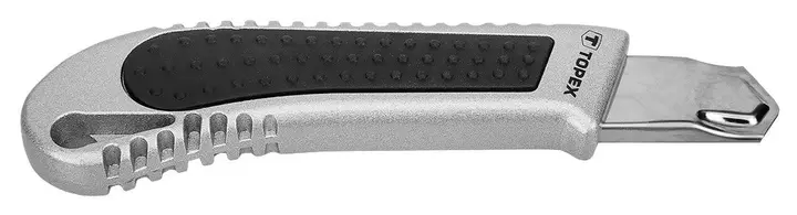 Kırılabilir bıçaklı maket bıçağı 18 mm, metal kızak