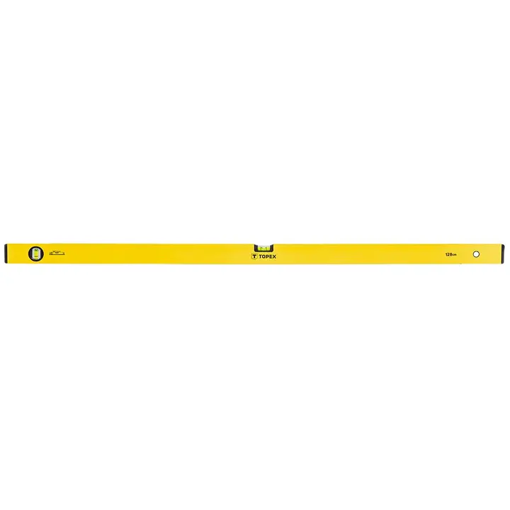 Alüminyum su terazisi, tip 500, 120 cm, 2 kabarcık