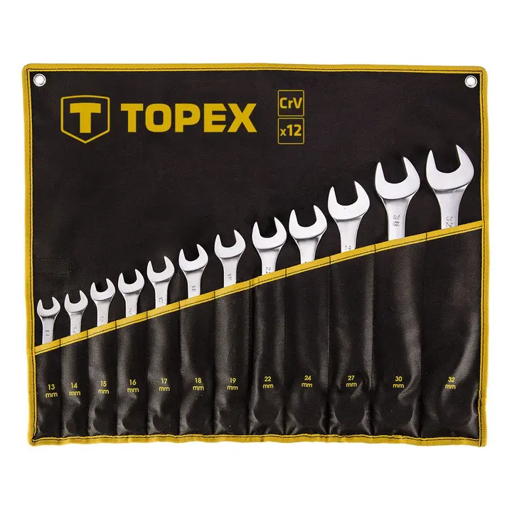 Kombine anahtar 13-32 mm, 12 parça set