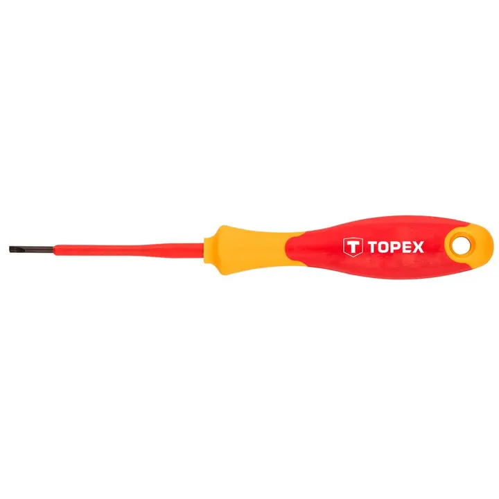 Düz tornavida 1000V, 2.5 x 75 mm, CrMo