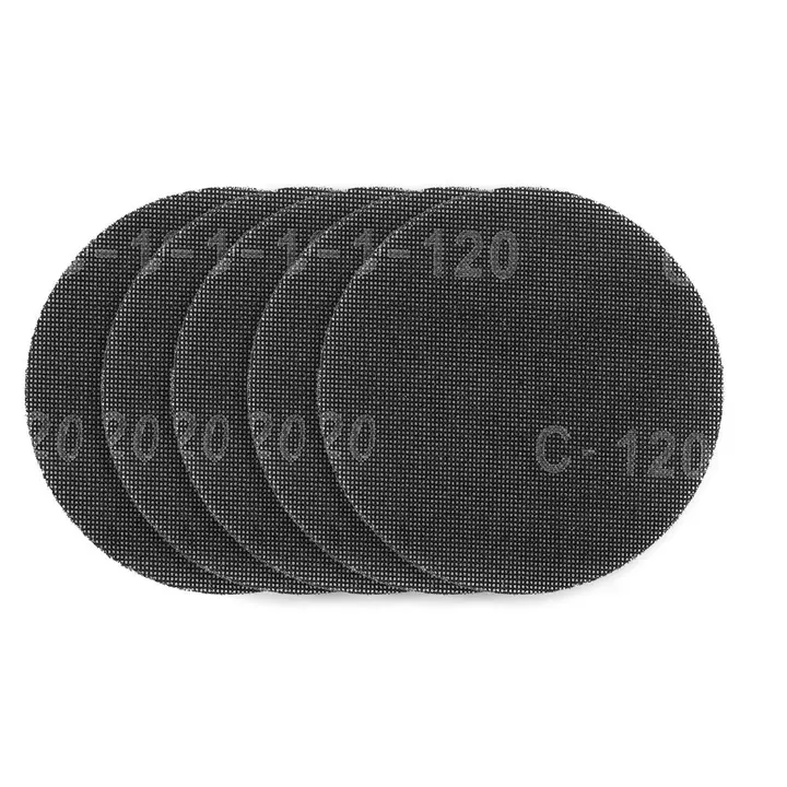 Zımpara filesi, cırt bantlı 180 mm, K120, 5 adet, 59G263 zımpara makinesi için