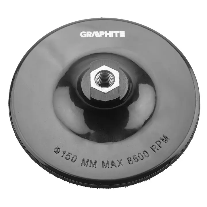 Avuç taşlama makinesi için cırt bantlı esnek disk 150 mm x M14