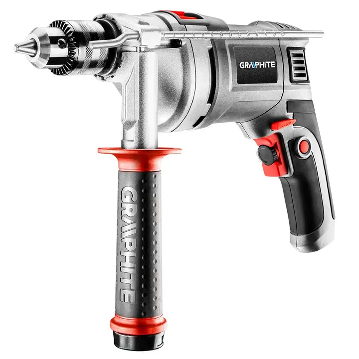 Darbeli matkap 850W, anahtarlı mandren 13 mm, hız 0-3000 dev/dk, çanta