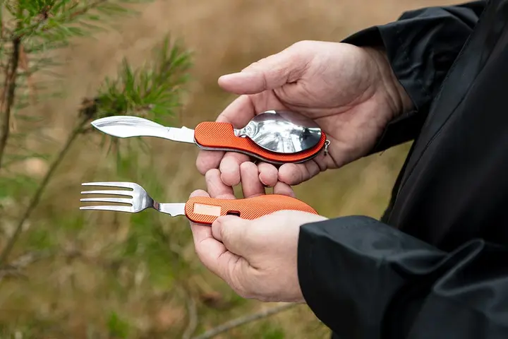 Survival çakısı, turuncu