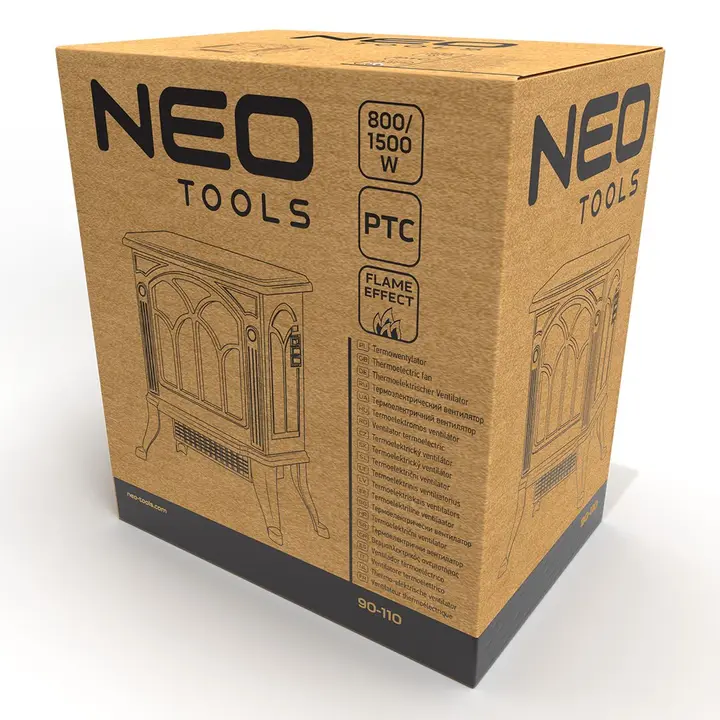 Seramik fanlı ısıtıcı 800W/1500W
