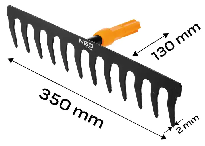 Tırmık 12 diş. NEO Click System