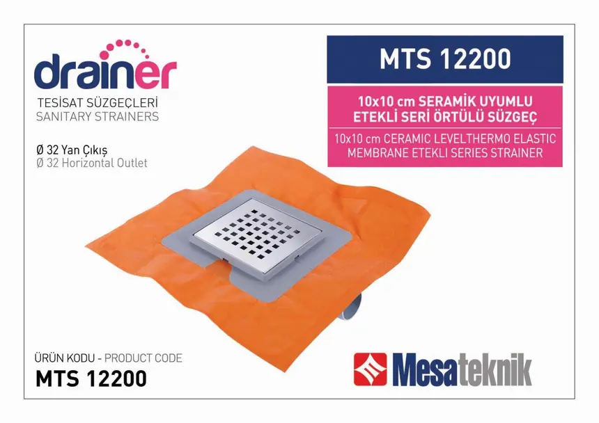 MTS 12200 Etekli Serisi Örtülü 10 cm