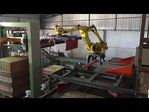 Yüksel Turgutlu Otomatik tuğla paketleme hattı